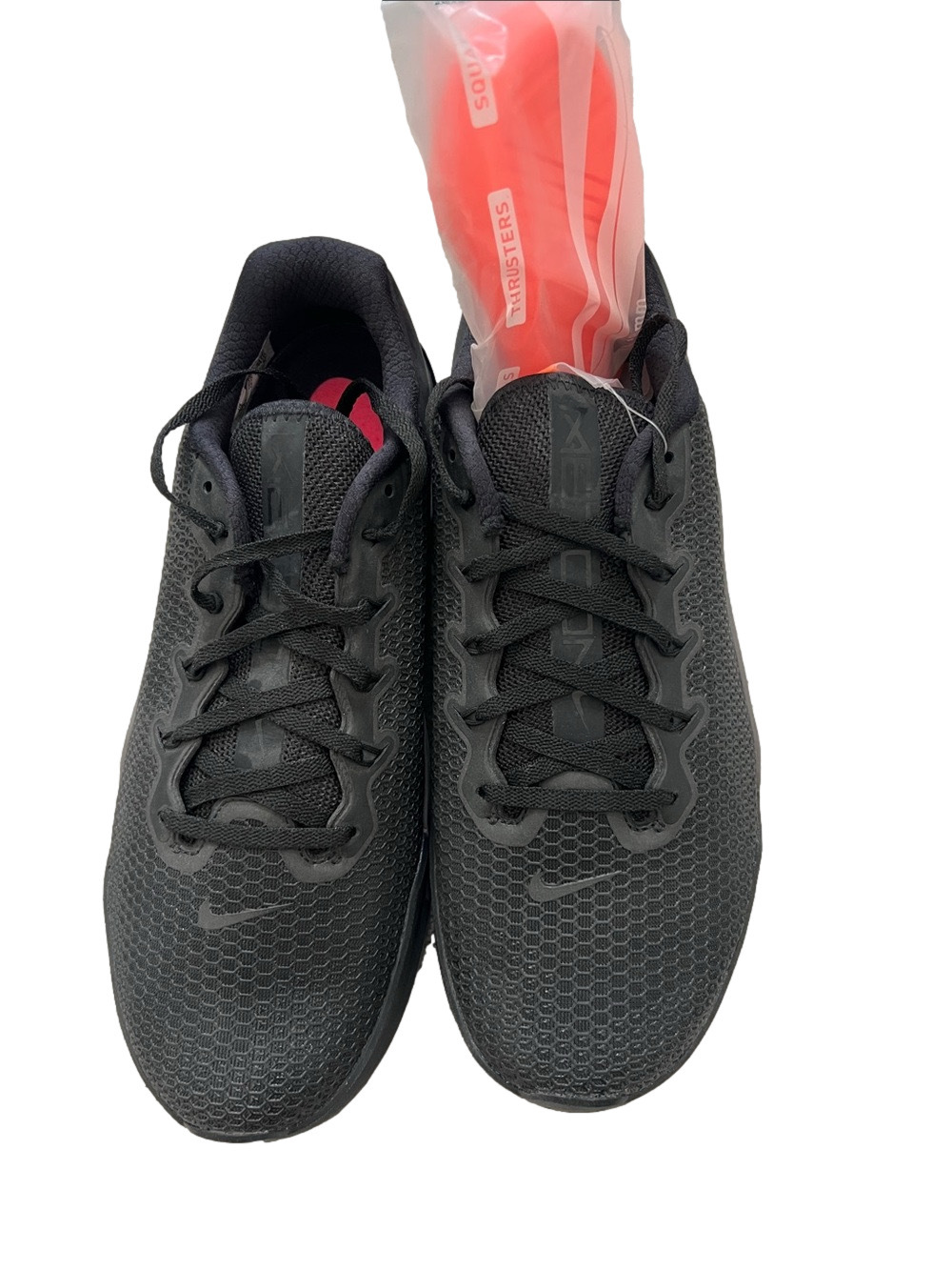 Nike Men’s Metcon 5 Black and Grey Lifting Shoes Size 9.5